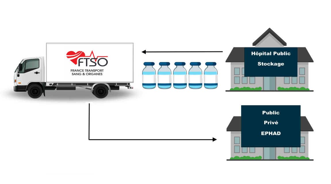 FTSO transport Vaccins
